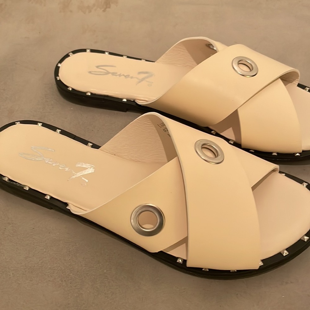 7 For All Mankind Lucca Sandals - 8